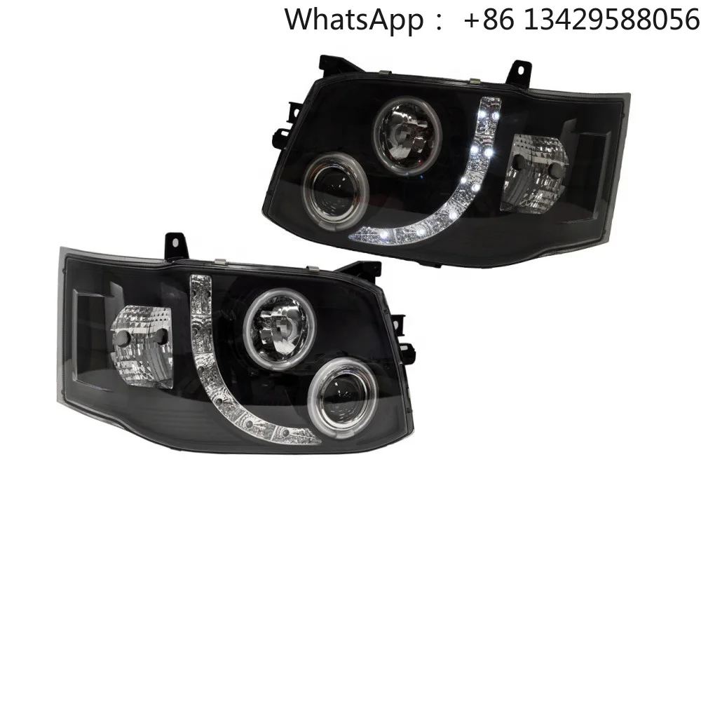 

Use for Hiace 2010-2013 Grandia commuter Quantum Hiace200 LED Angel Eyes Head Light Head Lamp