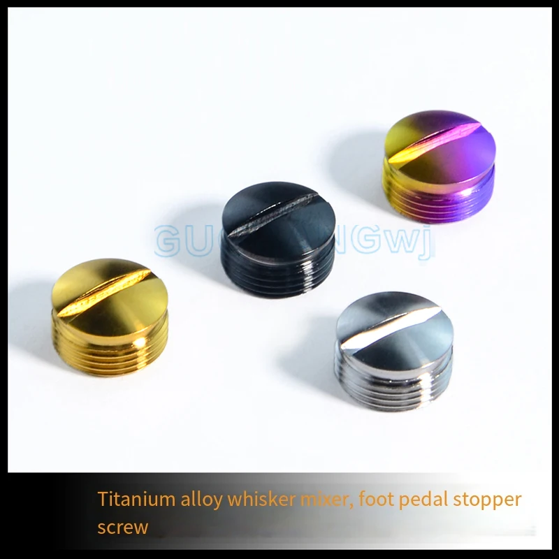 Titanium TC4 Screws for Crankbrothers Pedals, Bicycle Pedal Set Screws, Ultra Lightweight & High Strength, Anti-Rust