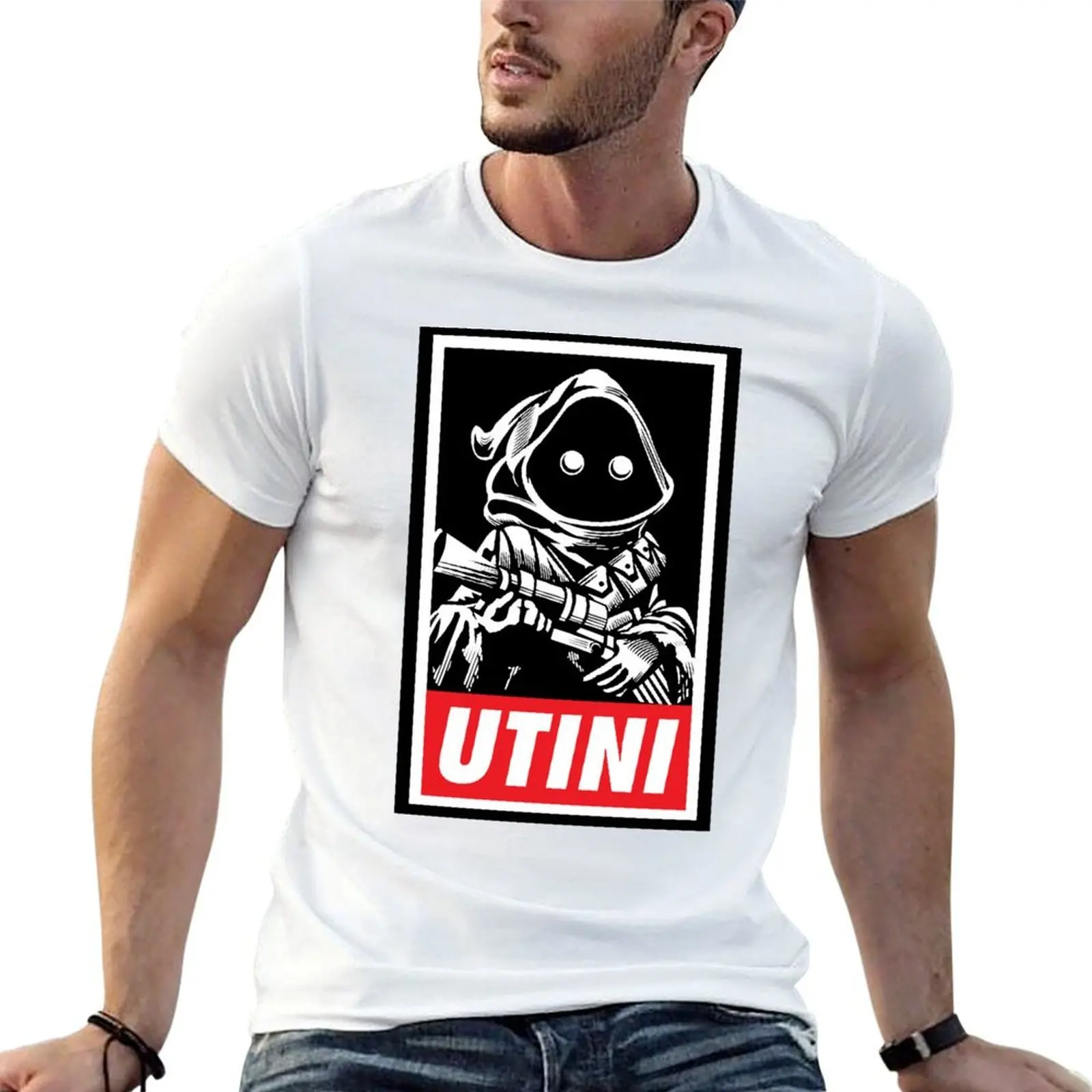 

UTINI JAWA T-Shirt man t shirts for men casual printed t shirts for man T-Shirt