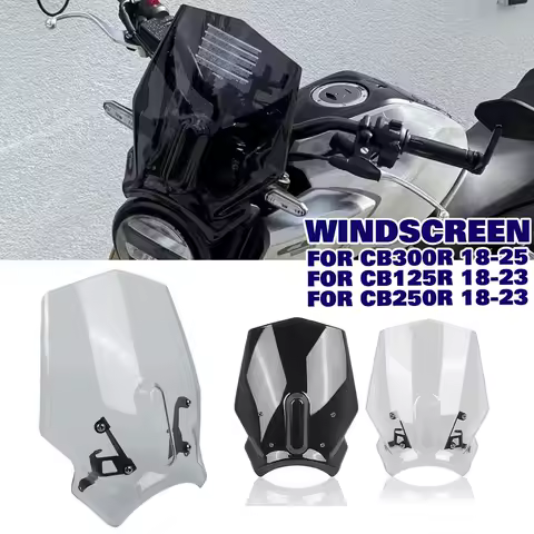 For Honda CB300R 18-25 CB125R CB250R CB 250R 125R 18-23 Windshield Spoiler Front Windscreen Visor Wind Screen Fairing Deflector