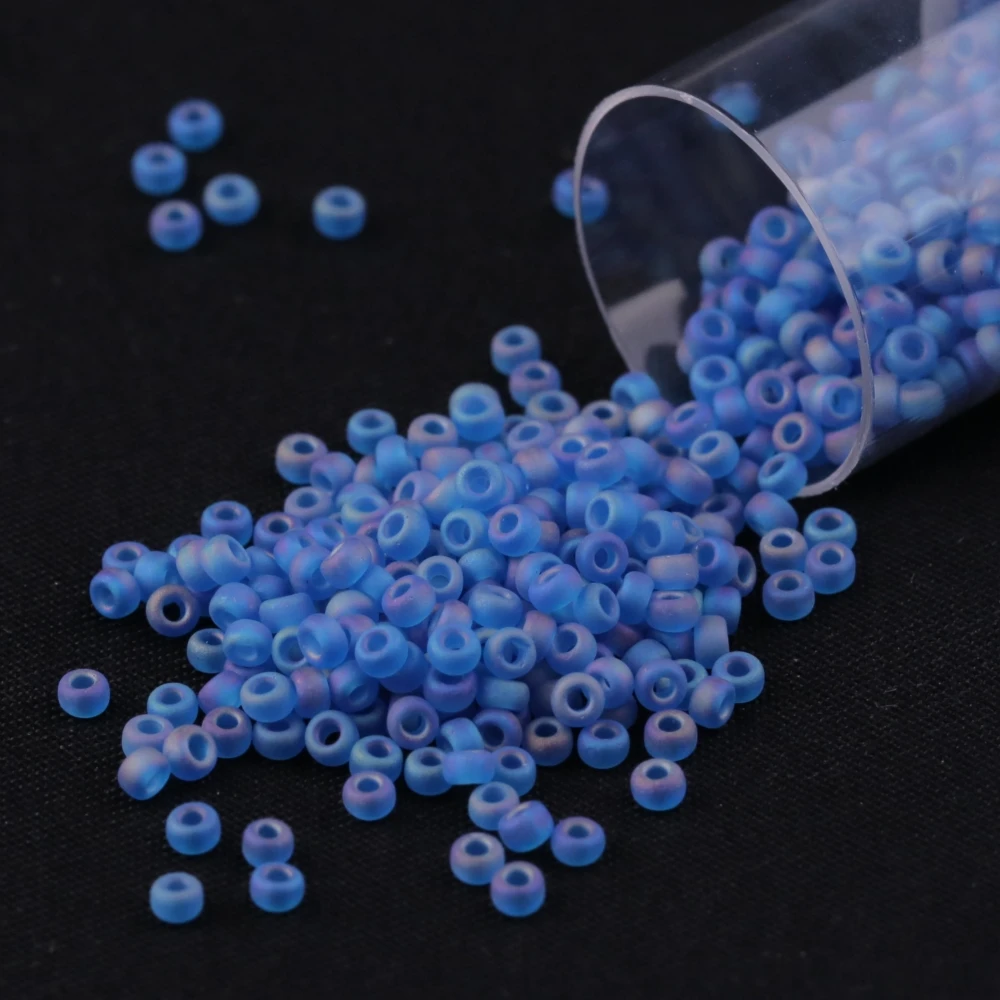

Miyuki Round Beads Transparent Japan Glass Seed Beads for DIY Jewelry Making Materials