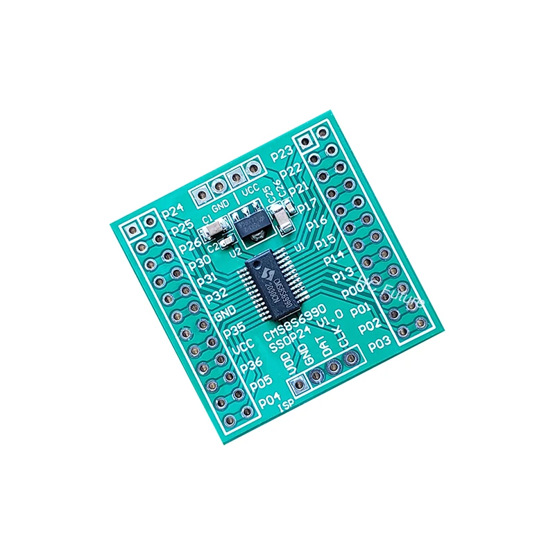 CMS8S6990 SSOP24 Microcontroller Development Board 8051 MCU Evaluation Demo for Cmsemicon Controller