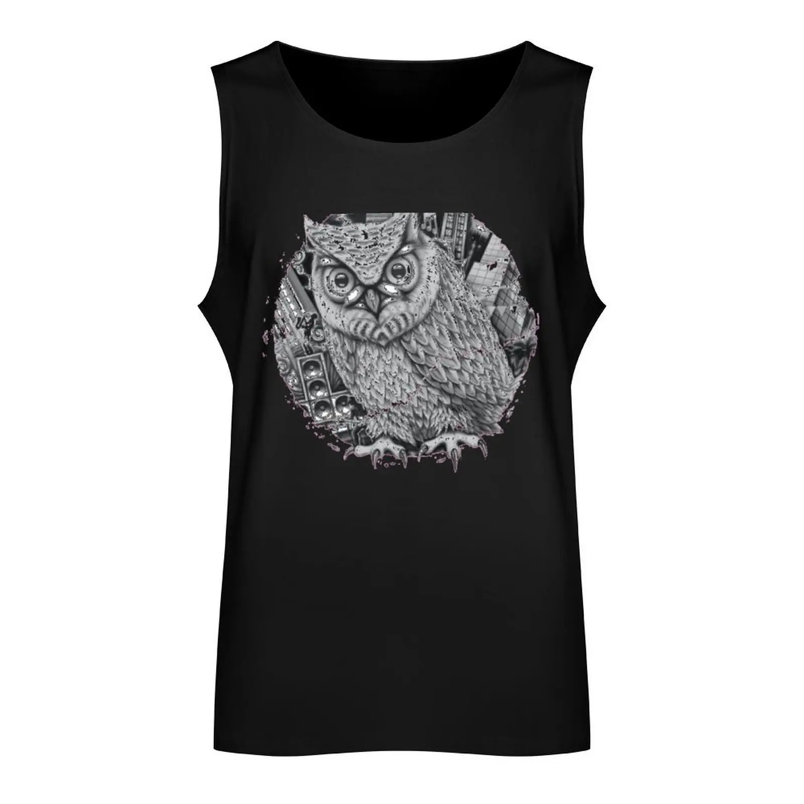 Jan Delay Eule Tank Top Sportswear for men anime clothes t-shirt for man gym men