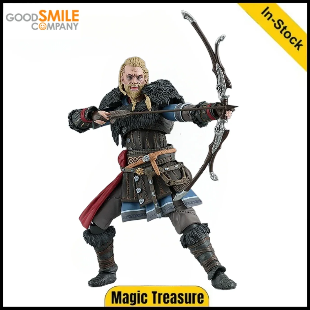 Original GSC Figma SP-160 ASSASSIN'S CREED: VALHALLA EIVOR Movable Anime Character Model Toy Gift Collection