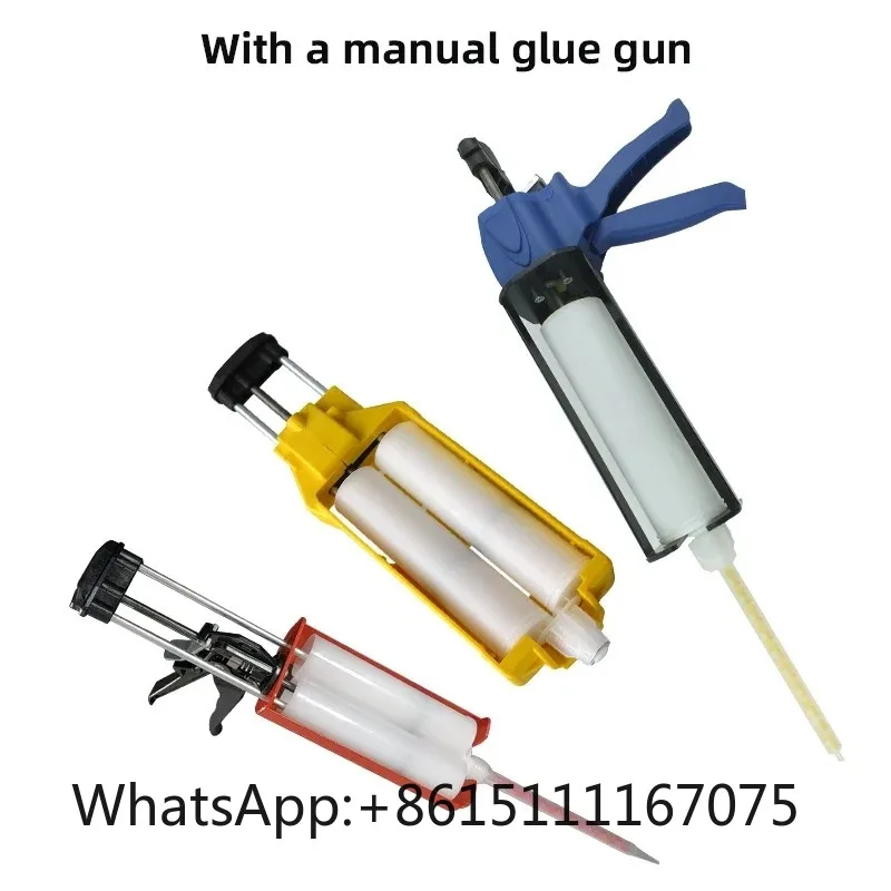 Second Generation 400ml 1:1 AB Glue Cartridge Set, 50 Pieces Per Box Dual Resin Cartridge