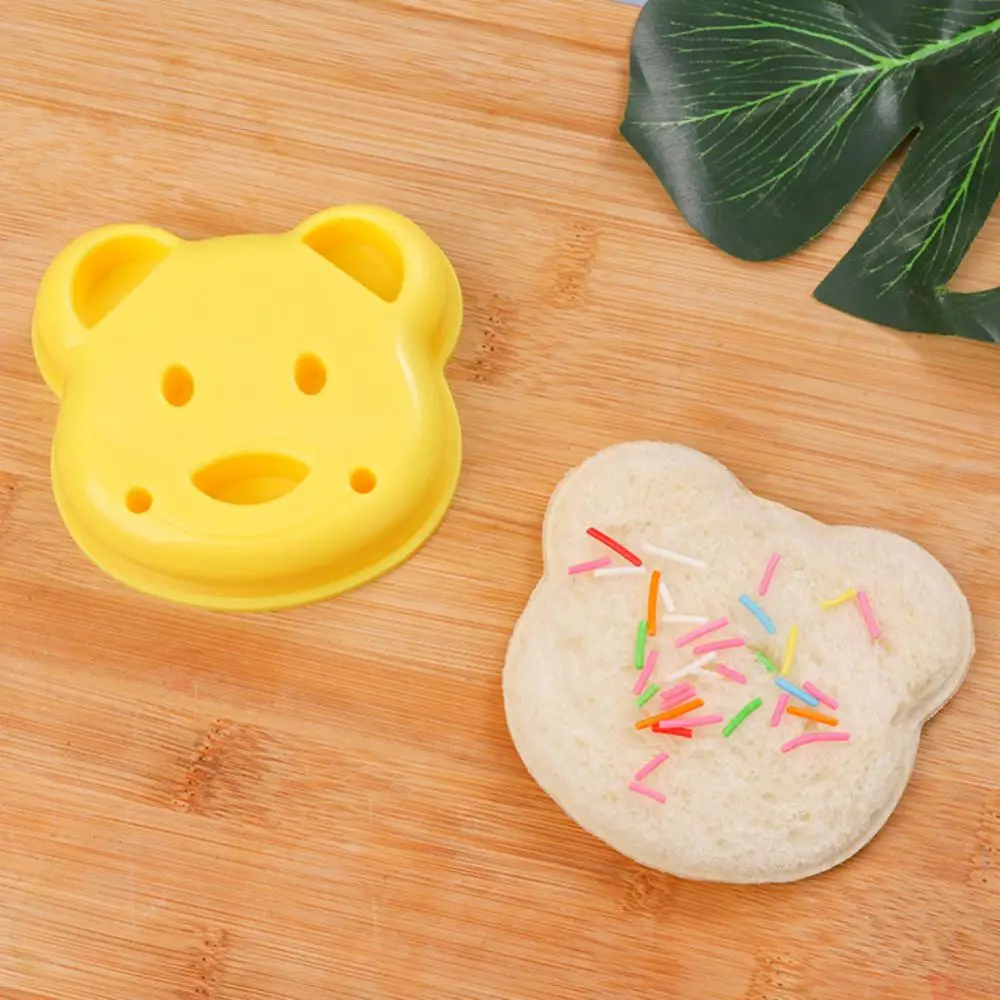 Creative Toast Cut Bear Bread Cut DIY Children's Cartoon Sandwich Cut Cross-border Bear Mold Household Kitchen Baking Mold