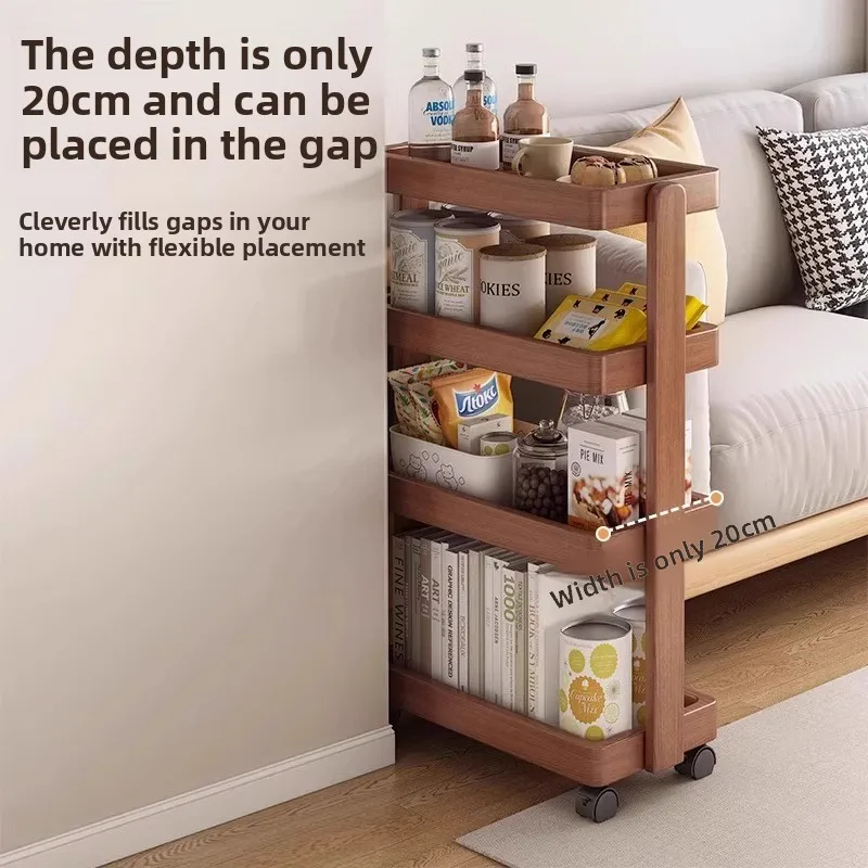 Organizador de armazenamento de estante de móveis móveis prateleira multiuso para sala de estar quarto escritório estudo rack de exibição móvel