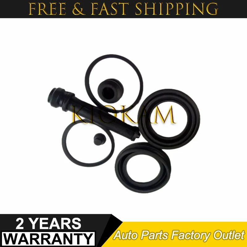 لميتسوبيشي باجيرو طقم تصليح الخلفية مونتيرو III 3rd IV 4th 1 مجموعة الجبهة الفرامل الفرجار مجموعة سدادات مانعة للتسرب MR407427