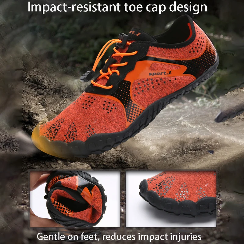 EOCENE Men Women Couple Quick-dry Swimming Beach Wading Fitness Hiking Cycling Fishing Sports Aqua Shoes Outdoor Water Sneakers