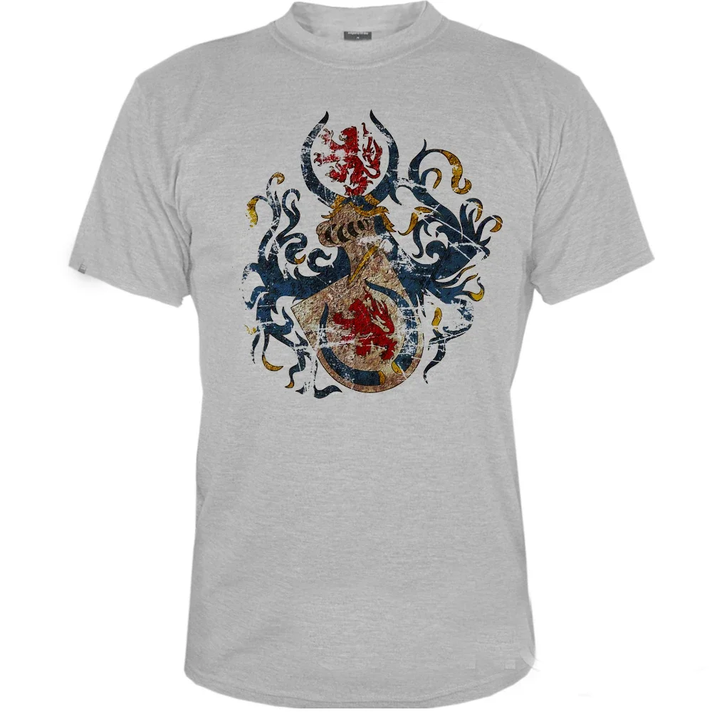 

Vintage Design Prince George Brankovich Coat of Arms Printed T-Shirt. Summer Cotton Short Sleeve O-Neck Mens T Shirt New S-3XL