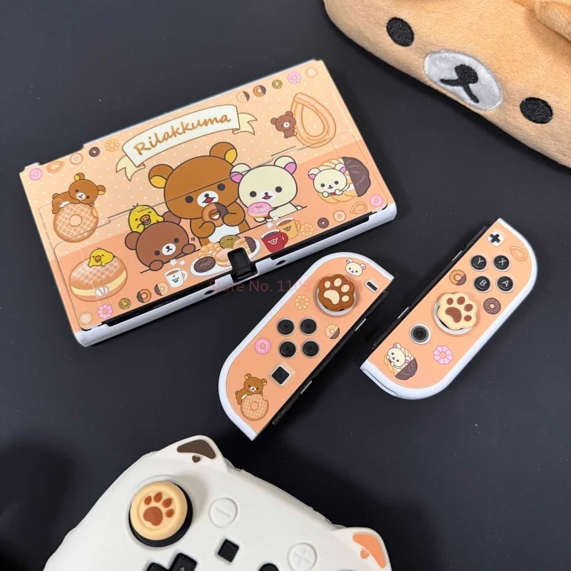 Cute Rilakkuma Switch2 Protective Case Cartoon Bear Custom Switcholed/Ns2 Protective Case Storage Bag Anime Game Peripherals - Image 6