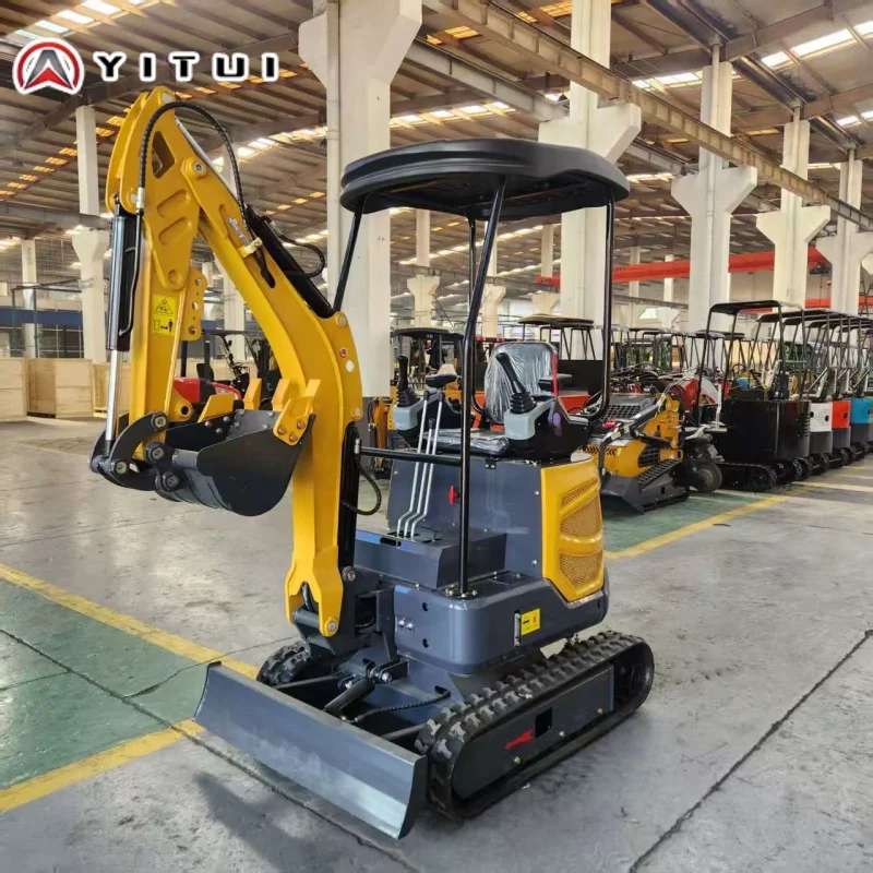 SDYT حفارة زاحفة صغيرة صديقة للميزانية مخصصة 1.8-2.0 طن أداة حفر مدمجة لتجديد حديقة المنزل #3