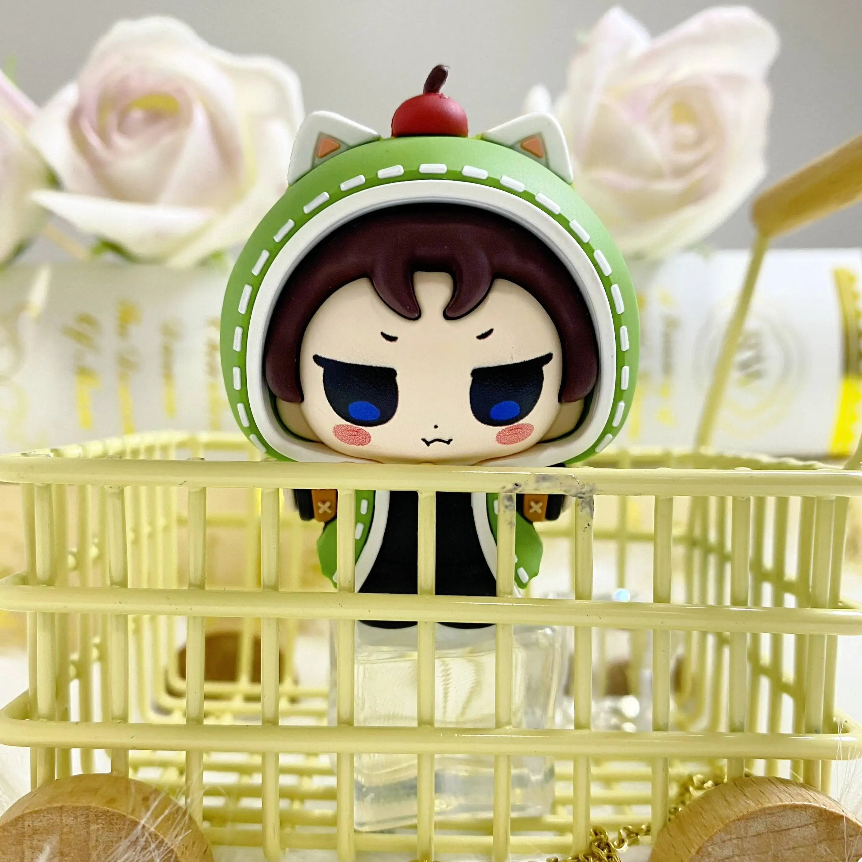 

HOT Anime Cartoon Ornament Cosplay Identity Ⅴ Doujin Naib Subedar Mercenary Cute 7.5Cm PVC Figure Model Decoration Xmas Gift