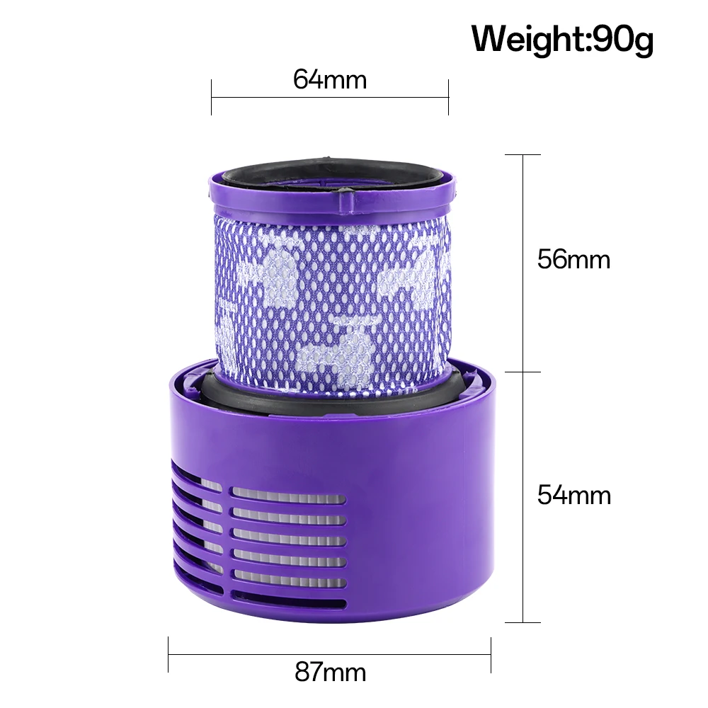 For Dyson V10 SV12 Cyclone Animal Absolute Total Clean Vacuum Cleaner Accessories Washable Replacement Filters Hepa Spare Parts