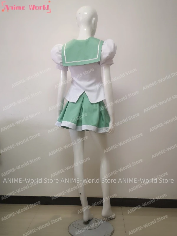 Anime JK Sailor Suit Cosplay Traje com Peruca, Tamanho personalizado, Himemiya, Anthy Tamanho Personalizado