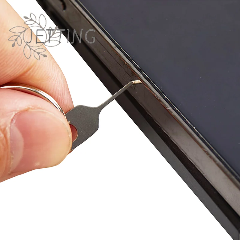 Hot 5 pz/set SIM Card Espulsione Spille Chiave Strumento Ago SIM Card Vassoio Titolare Espullare Spille per Il Telefono Mobile Chiave Strumento Carta Spille Ago