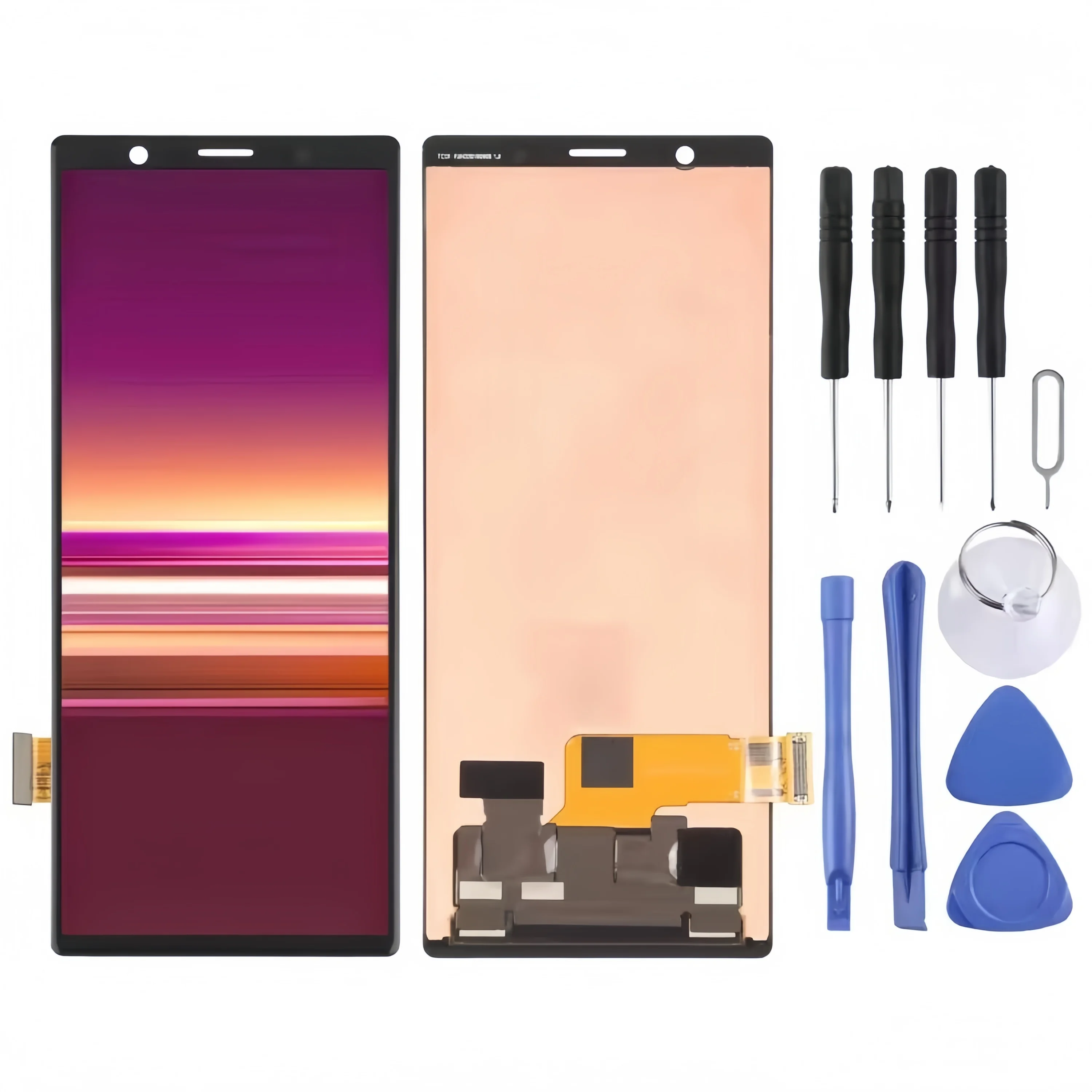 Новый OLED LCD-экран в сборе, подходящий для Sony Xperia 5 J9210/J8210/SOV41, аксессуары для мобильных телефонов
