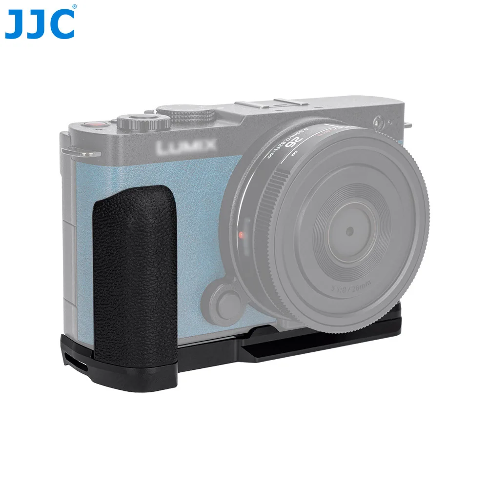 JJC HG-S9 L-Bracket-Platte für Panasonic Lumix S9 Kamera Cage Grip Arca-Swiss Schnellwechsel-Basisplatte Stativhalterung Aluminiumlegierung – Detail 1