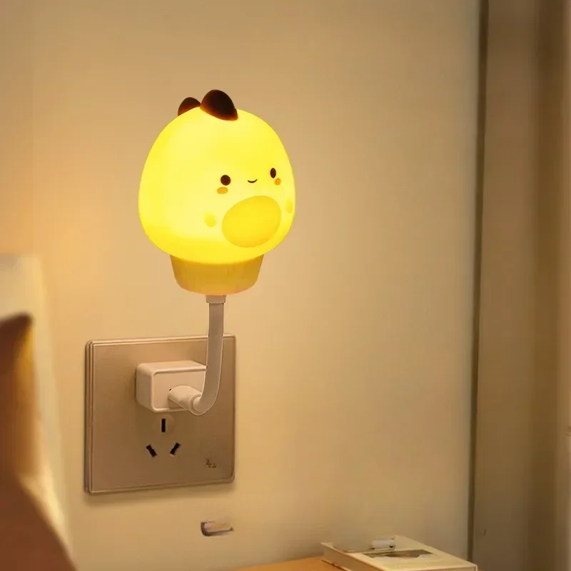 LED Eye-care Cartoon Night Light USB Cute Rabbit Cat Book lamps Mobile Power Children's Bedroom Decorative Light Christmas Gift