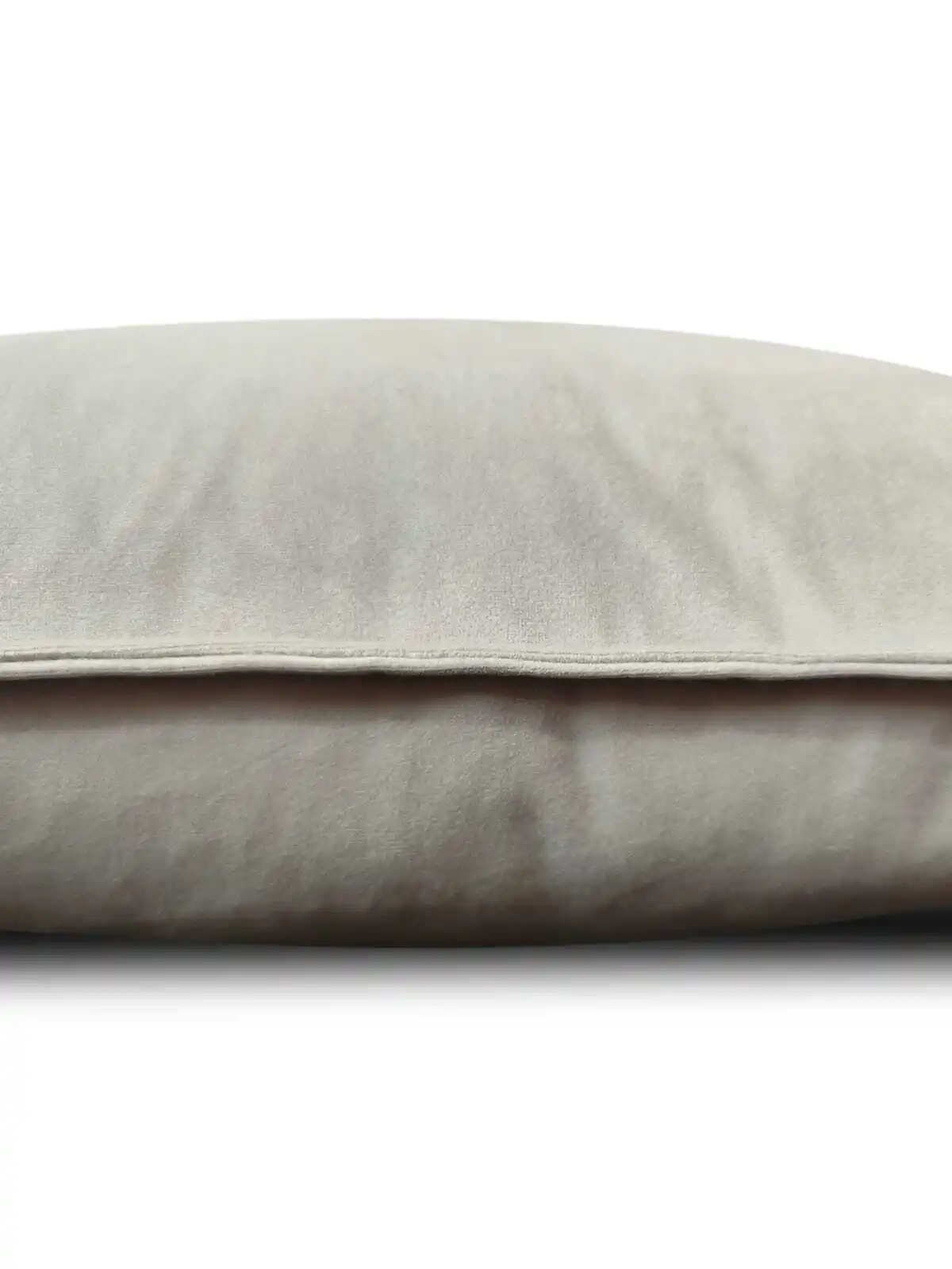 

Nordic Velvet Light Grey Pillow, Modern Simple Stripe Jacquard Pillow Cover without core