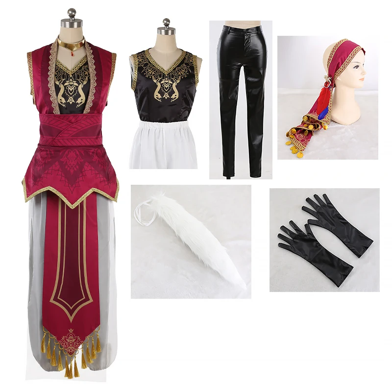 Custom Made Twisted-Wonderland HEARTSLABYUL Kalim Jamil Cosplay Costume Uniform Halloween Suits Anime Outfits Custom-tailor Cos