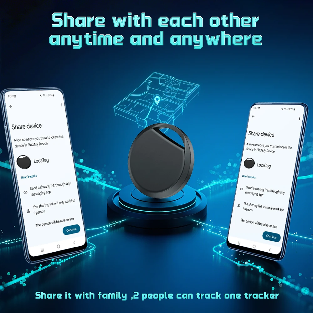 جهاز تعقب لمسافات طويلة ما وراء جهاز تتبع المدى بتقنية البلوتوث لنظام Android Google Find Hub إلى العلامة الذكية لـ Samsung Xiaomi GMS #3