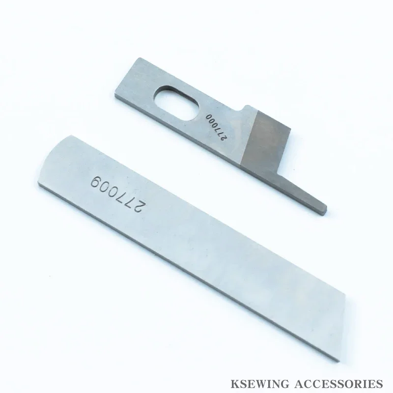 277000 277009 Upper and Lower Knife Fit Pegasus EX3216 EX5204 EX3215 EXT5214 M852-90 Overlock Sewing Machine Part Strong H blade