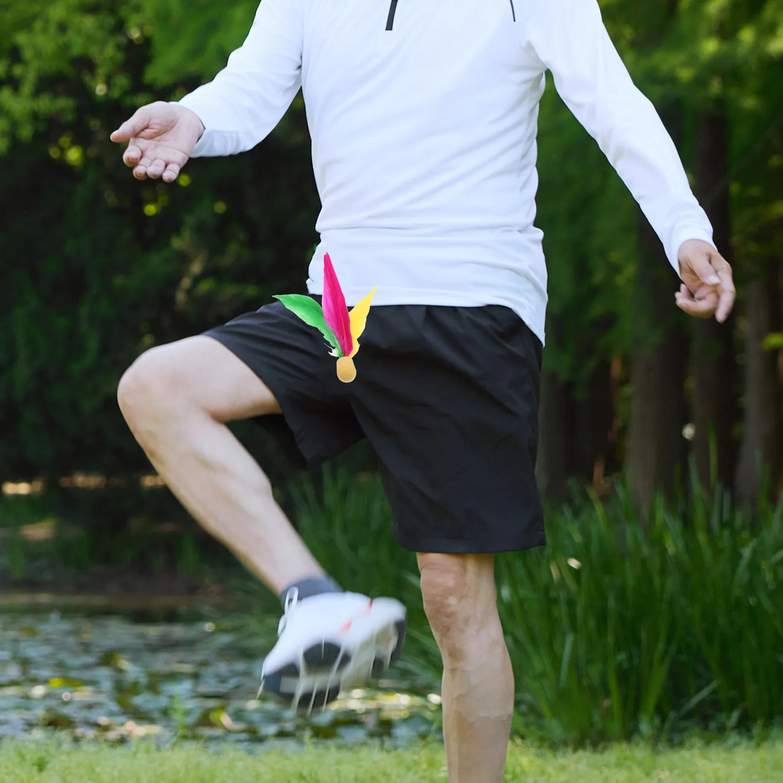 

Набор из 6 воланов для бадминтона с высокоэластичной резиновой головкой, для игр на открытом воздухе, сменные, развлекательное оборудование