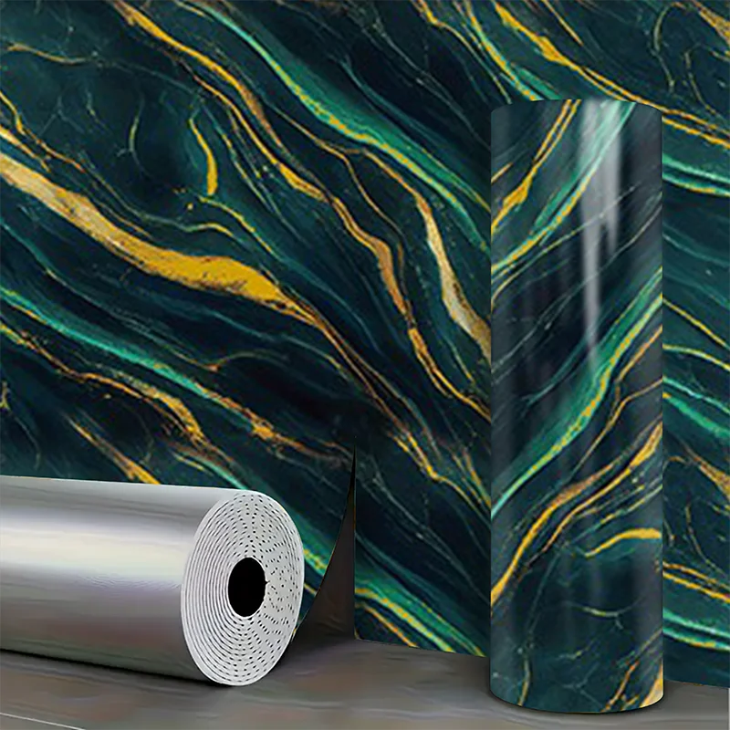 ملصق حائط من بلاط السيراميك المقلد PVC المقاوم للماء ذاتي اللصق للمطبخ وغرفة المعيشة وغرفة النوم