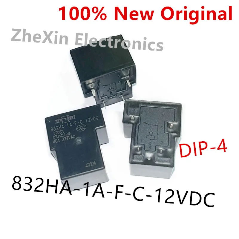 5PCS/Lot  832HA-1A-F-C-12VDC 、832HA-1A-F-C-24VDC  DIP-4   New Power Relay    832HA-1A-F-C