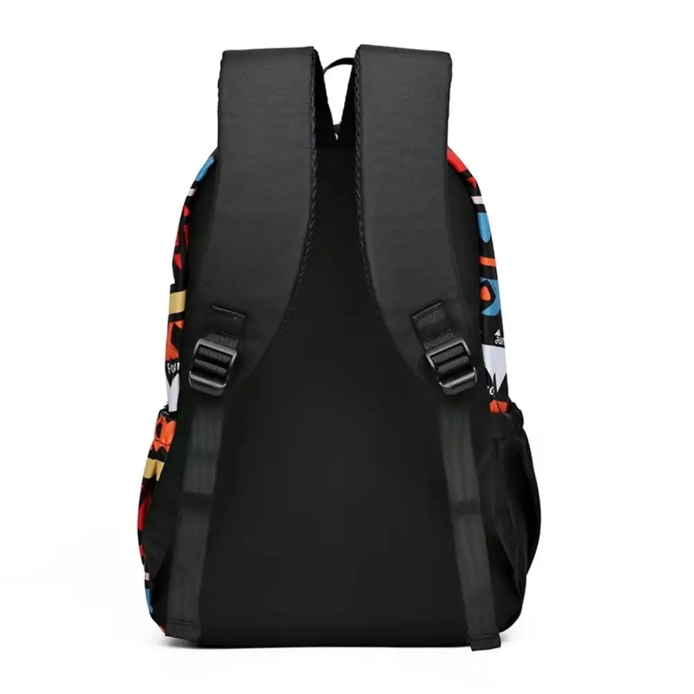 Oxford Fabric Outdoor Travel Bag Multiple Pockets Wear-resistant College Students Backpack Breathable Zipper