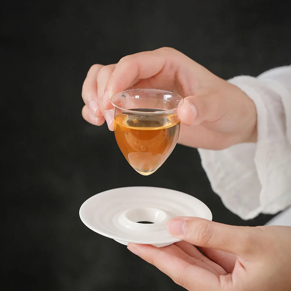 

Small Tasting Kongfu Master Cup Ceramic Vintage Hand-made Teacups Present For Friends Family