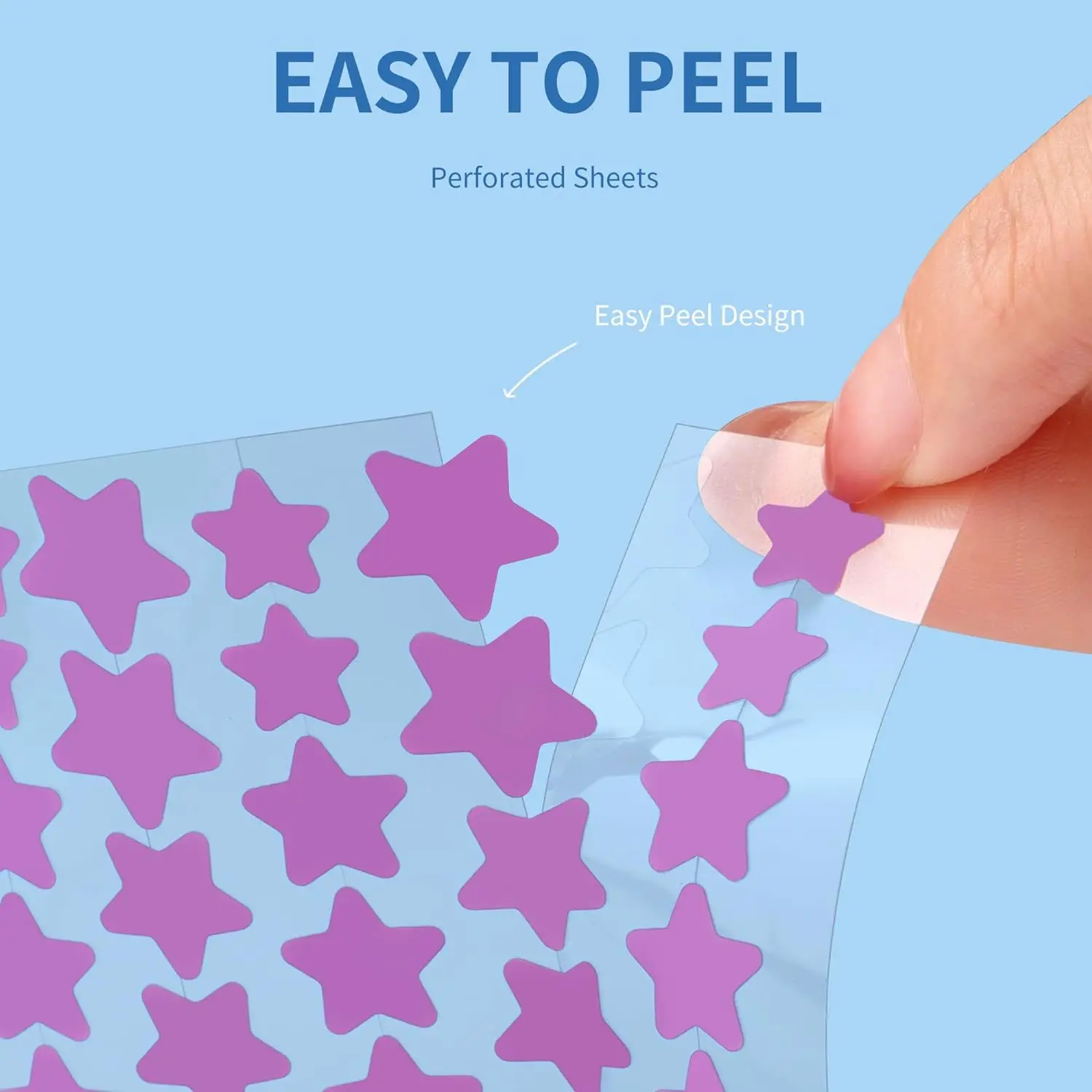 Hurtowe plastry na pryszcze Star Acne, 240 sztuk, kolorowe, cienkie, oddychające, kompatybilne z makijażem, zakrywające niedoskonałości.