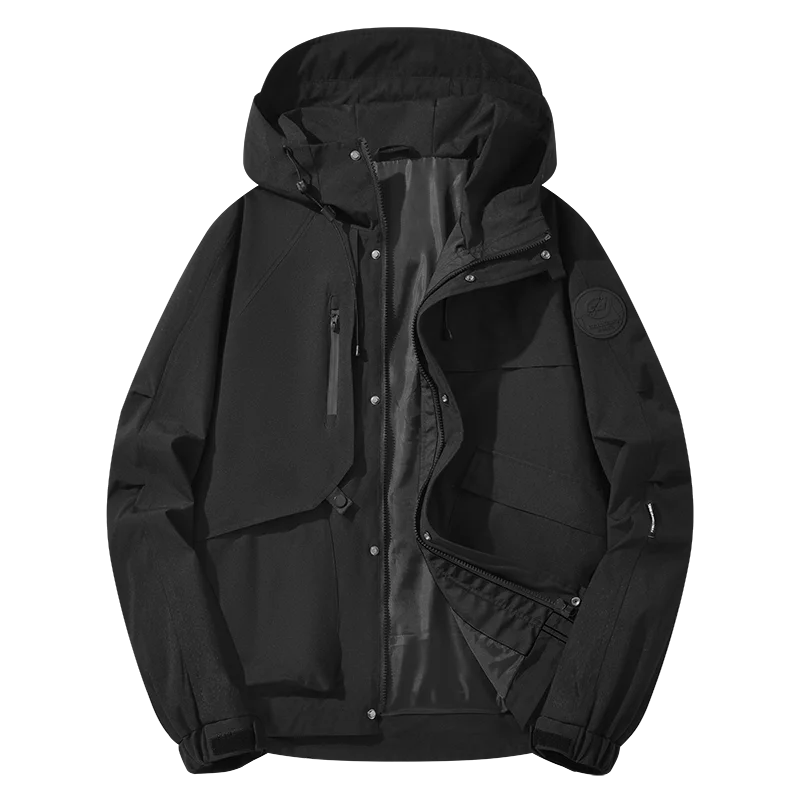 

Бесплатная доставка, водонепроницаемая мужская и женская куртка-дождевик, уличная ветровка для пешего туризма, альпинизма, лыжная ветрозащитная зимняя куртка с капюшоном