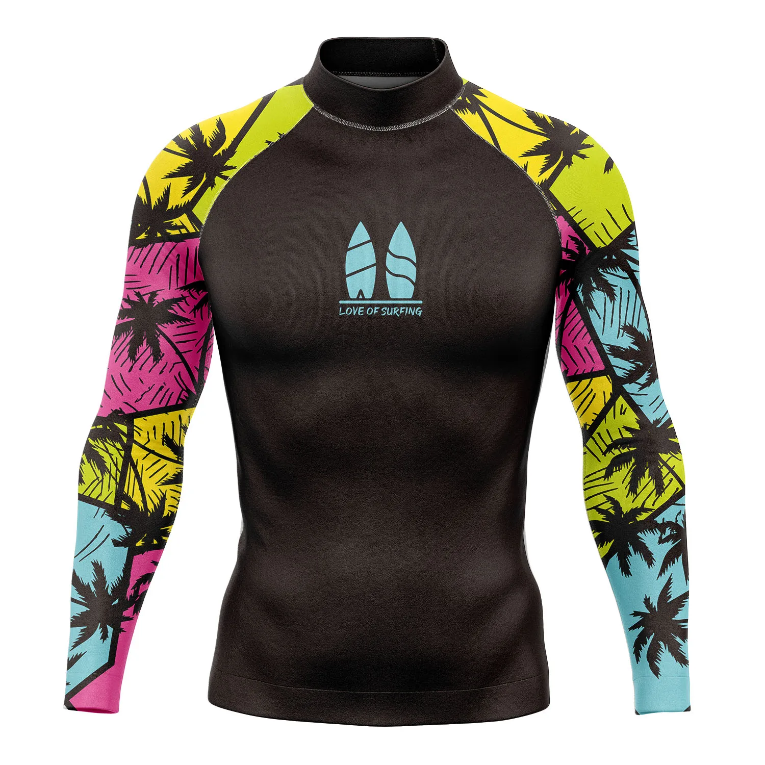 

Rash Guard Men's Long Sleeve Surfing Shirts Beach UV Protection Swimwear Rash Guard Surfing Diving Swimsuit Rashguard Lycra Surf