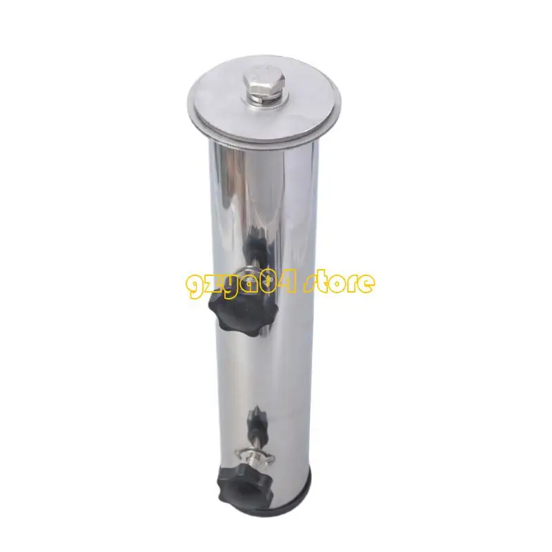 

K3KD Parasol Stand Sleeve Tube Umbrella Base for Various Poles Size Easy Installation