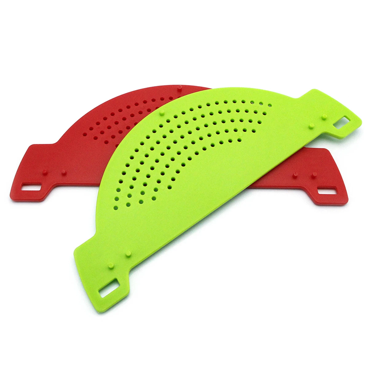 

3pcs Pot Strainer PP Material Lightweight Kitchen Accessories Slag Separator Pan Drainer Washing Strainer Pasta