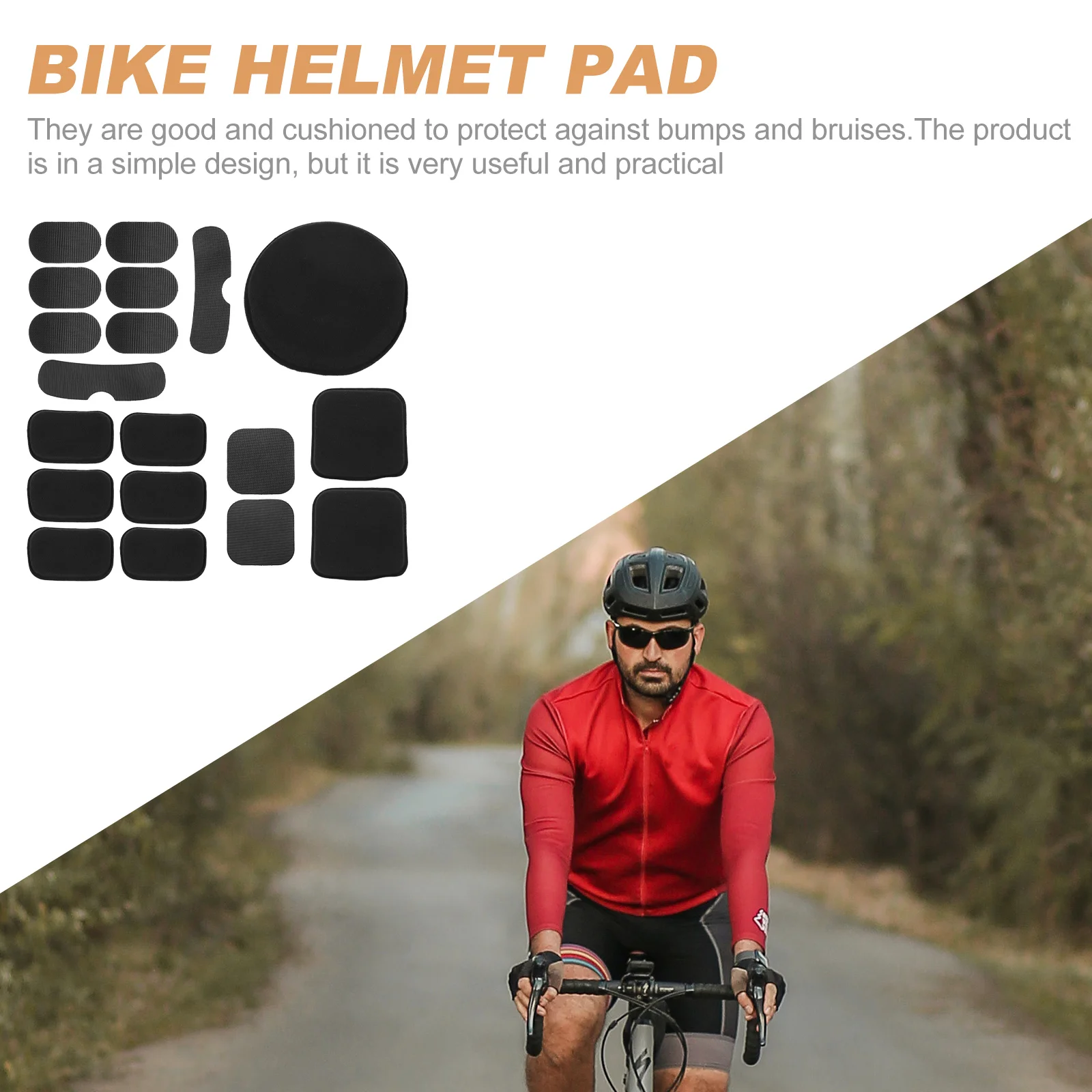 Eva Pad Bicycle Safety Inner 125X125CM Bike Protective Mat Riding Protectors