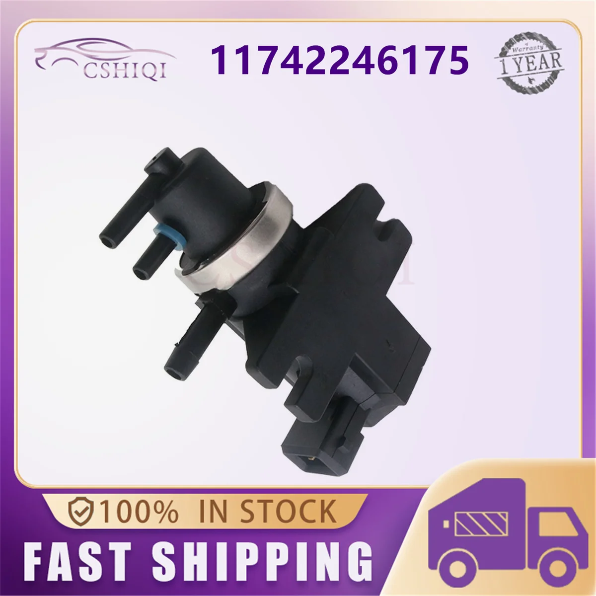 

11742246175 Turbo Boost Control Solenoid Valve For BMW 325tds E36 525tds E39 725tds Land Rover Freelander and Range Rover