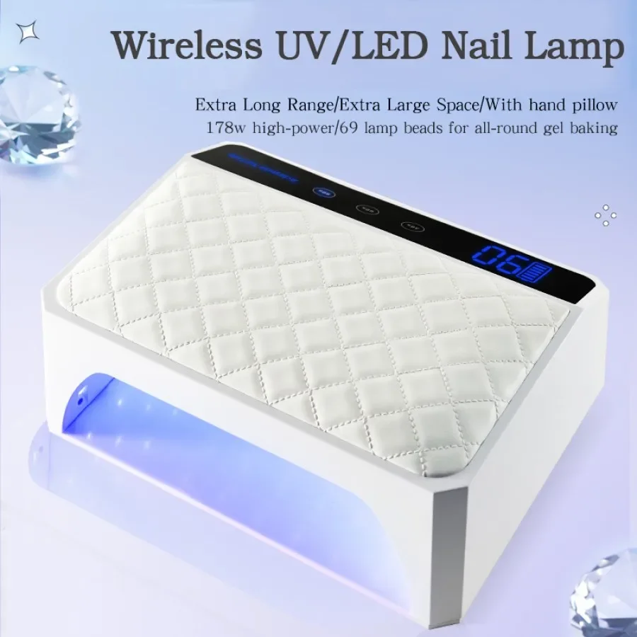 UV/LED Dual Light Source Lamp Bead Nail Dryer Gel Machine Dryer Nail Polish