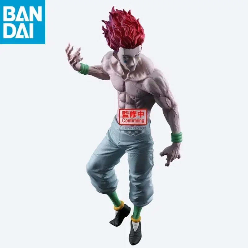

Bandai Namco Banpresto In Stock Genuine Hunter Hunter Grandista Hisoka 28Cm Pvc Collector Desktop Ornament Figure Model Toygift