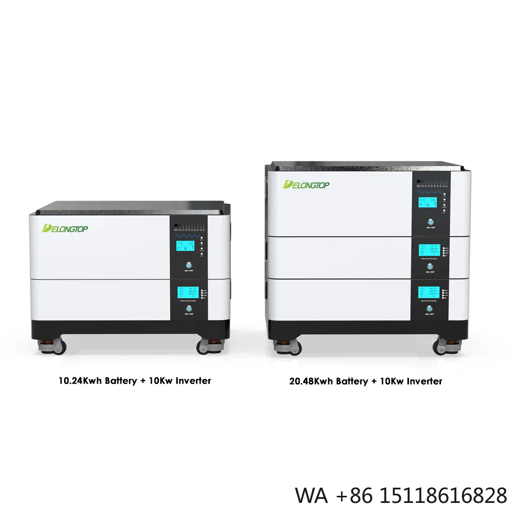 All-in-One 10kW Hybrid Grid Solar Power System with Energy Storage Battery 10kW Inverter for Home Use Ground Mount Solar Racking