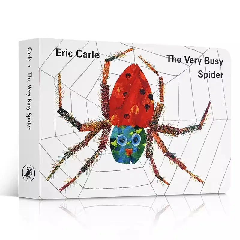 The Very Busy Spider Hardcover Kids English Books Original English Picture Book 0-6 age