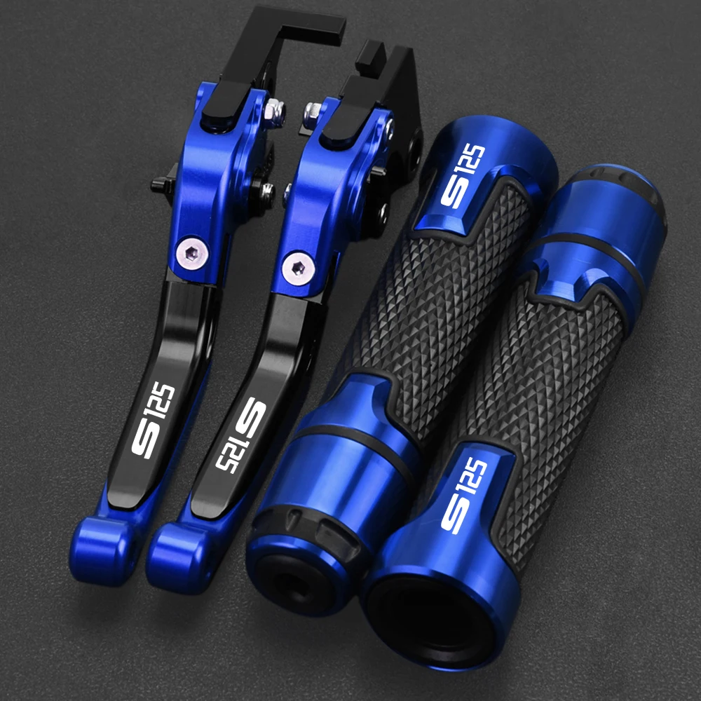 For SUZUKI GSXS125 GSX-S125 2017 2018 Adjustable Brake Clutch Levers Handlebar grips GSX S GSX-S GSXS 125 Motorcycle Accessories