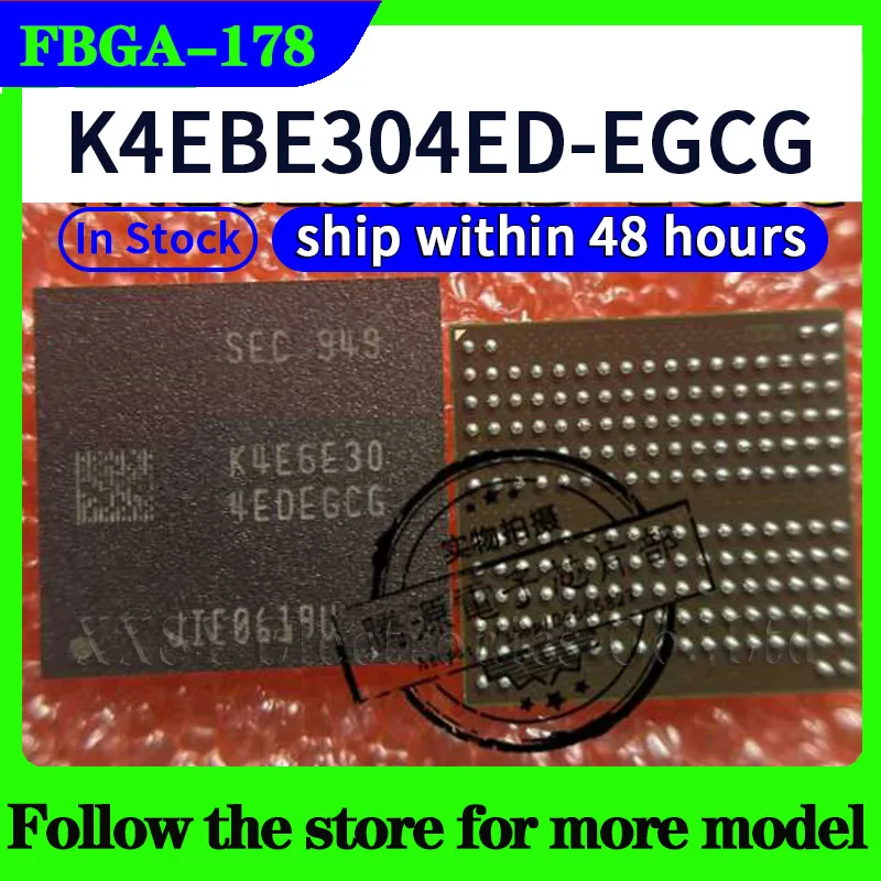 K4EBE304ED-EGCG FBGA-178 DRAM Em estoque