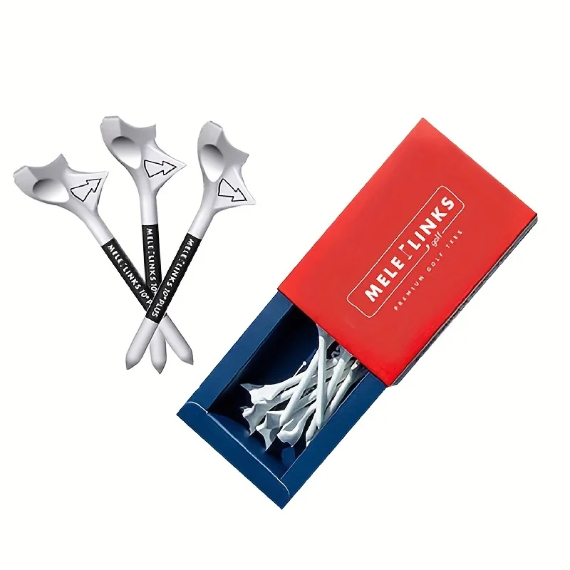 

10 шт. ромбические футболки для гольфа, 10 шт. ° Держатель мяча для гольфа с диагональной вставкой, уменьшает вращение, увеличивает дальность скорости. Футболка для тренировок по гольфу.