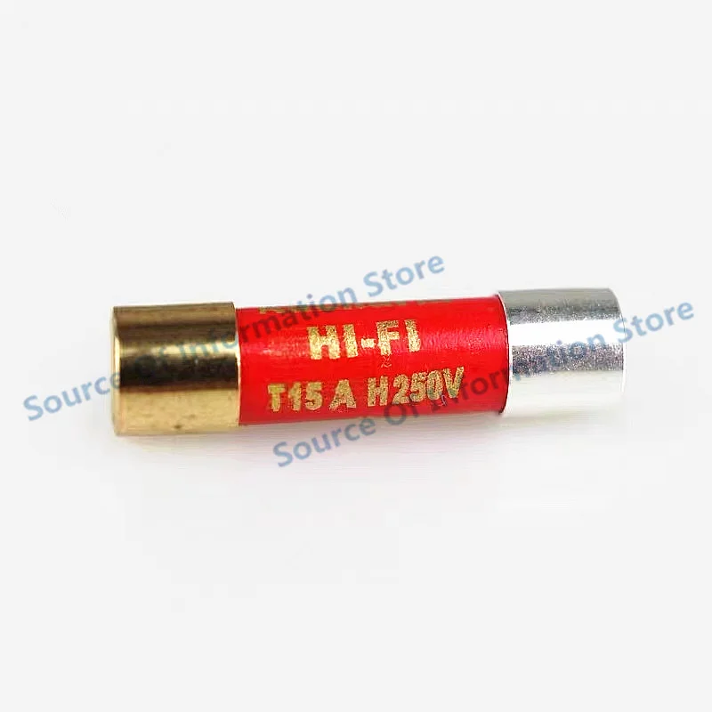 1PCS acoustic hifi audiophile grade monocrystalline sterling silver nano fuse fuse gold plated cap audio fuse 5x20mm 500mA/3.15A