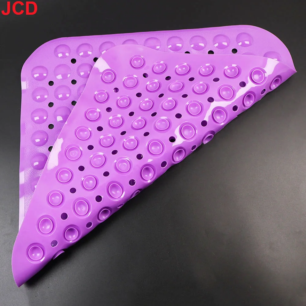 JCD 1pcs Bathroom Non Slip Mat Hotel PVC Suction Cup Floor Mat Household Shower Bathtub Mat toilet And Bathroom Massage Foot Mat