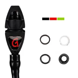 1sets Archery Peephole Clarifier Rubber Pull String Peep Sight Hole x6 x8 Lens Bowstring Separator for Compound Bow