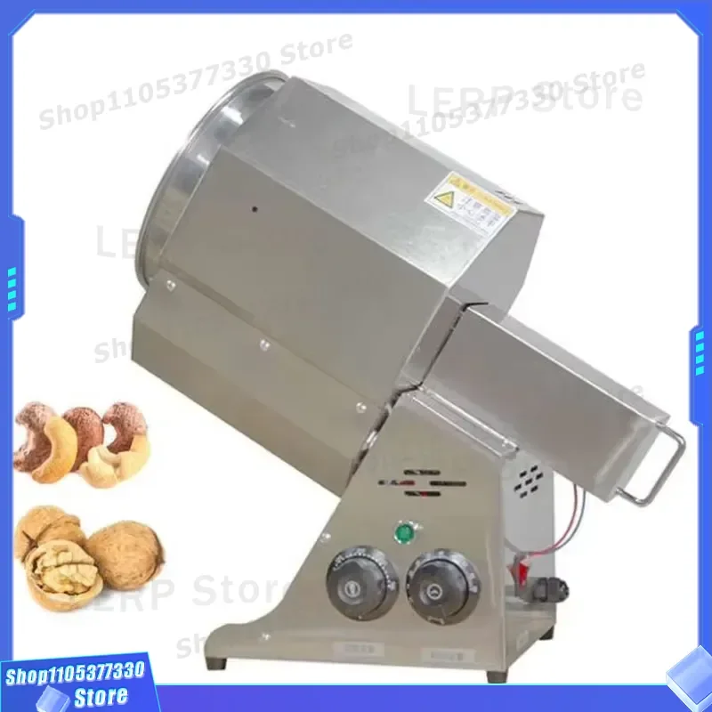Commercial Peanut Cashew Roasting Machine Industrial Nut Roaster for Sunflower Seeds Chestnuts Food Processing Equipment 1